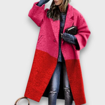 Fioren – Cappotto lungo in stile oversize