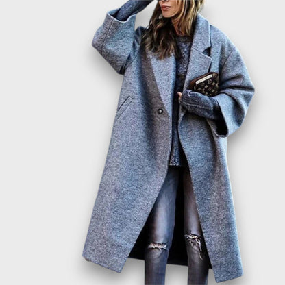 Fioren – Cappotto lungo in stile oversize